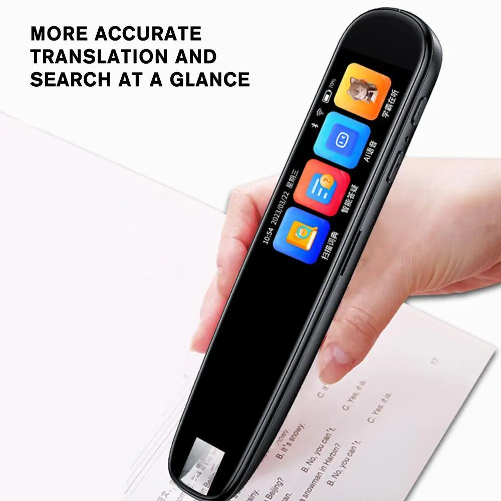 

116 Language Translation Scanning Reading Pen Dictionary Case Voice Real-Time Language Offline Online Scan Business Translation