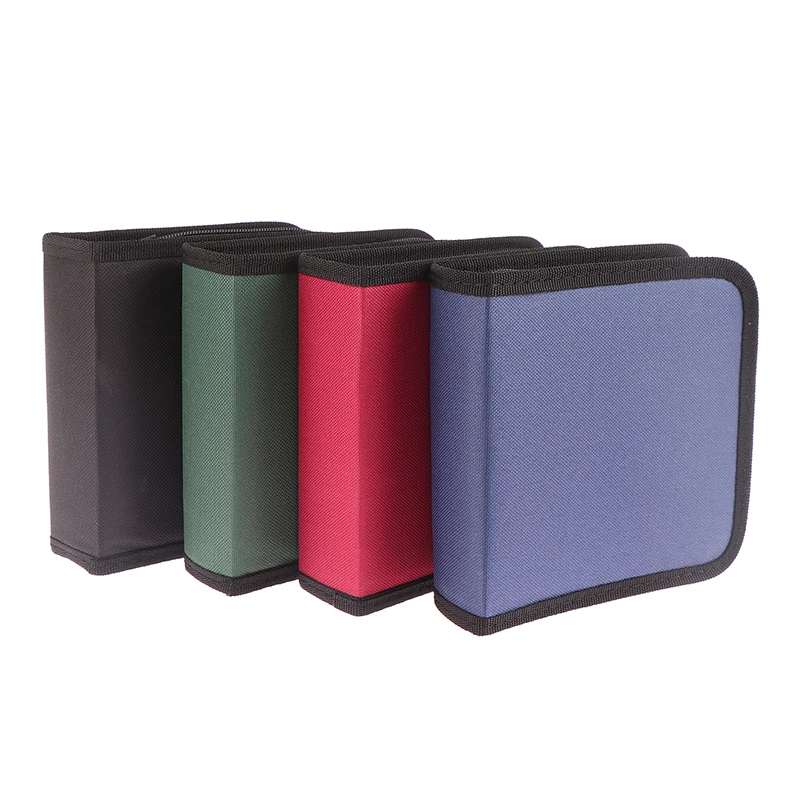 ⭐ 1Pc 40Tablets CD DVD Discs Oxford Handbags Storage Case CD/DVD Case CD Case Storage DVD Organizer Case DVD Booklet Holder