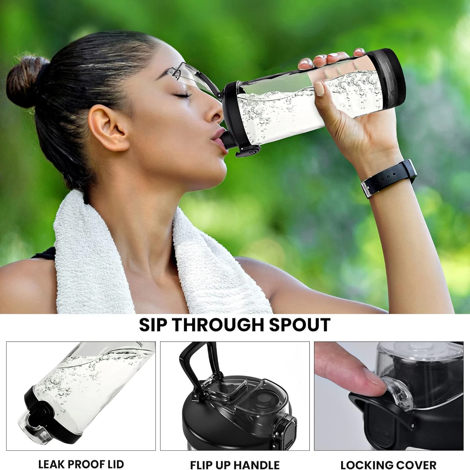 

Compact and Portable Personal Blender for Smoothies and Shakes - 20 oz (600 mL) Travel Blender with Type-C USB Rechargeable Mini