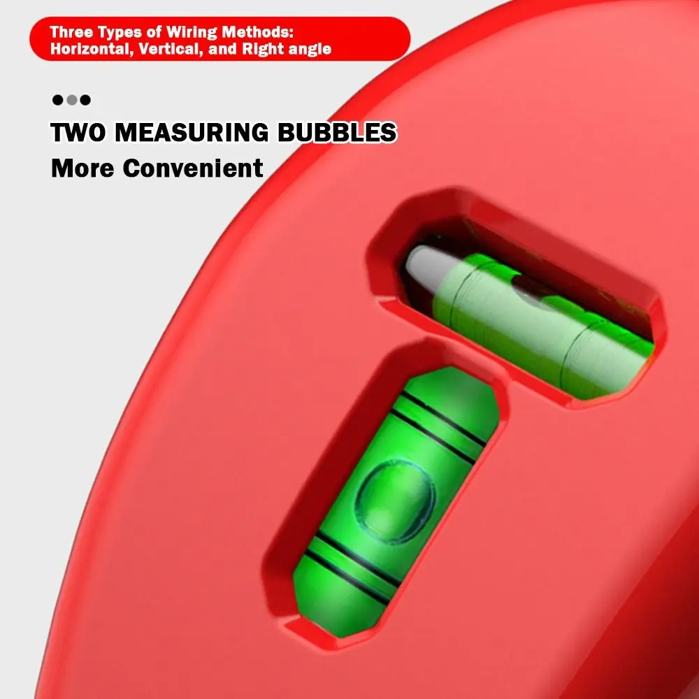 20M 90 °   เครื่องวัดระดับเลเซอร์ LD แสงเลเซอร์ความแม่นยำสูง เครื่องมือวัดมุมฉาก แสงอินฟราเรด เครื่องวัดระดับเลเซอร์ขนาดเล็ก เครื่องมือวัด