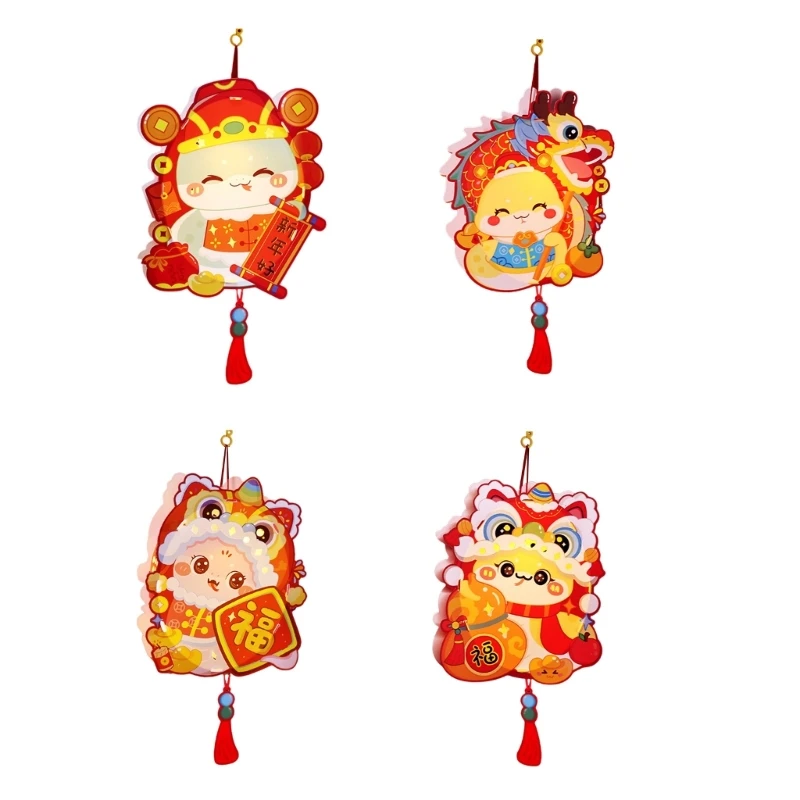 Assemblage lanternes en PVC fait à main