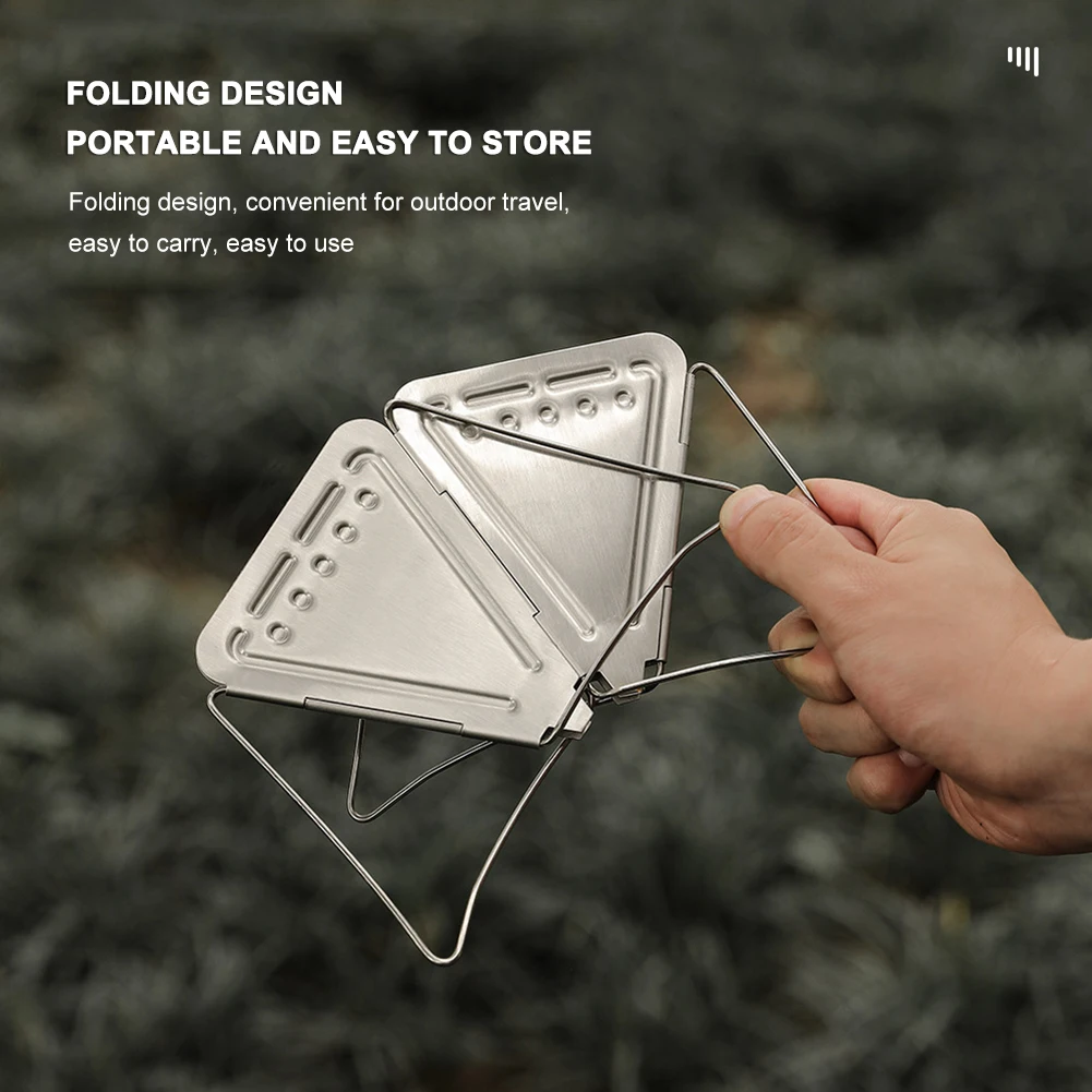 Outdoor Stainless Steel Coffee Filter Holder Reusable Coffee Filters Dripper Coffee Baskets Camping Picnic Tableware