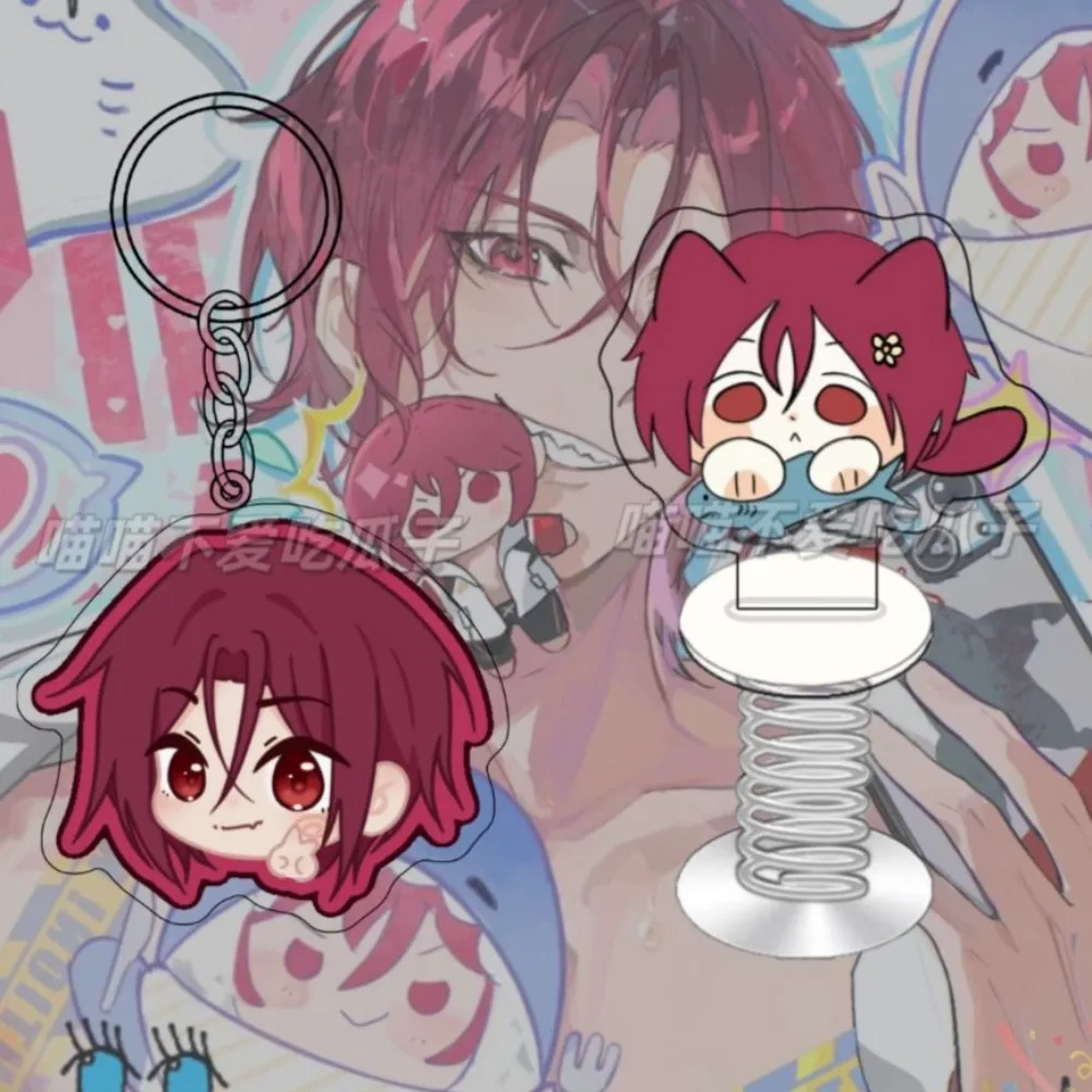 Rin Matsuoka Key Buckle Free!-Dive To The Future- Anime Peripheral Cartoon Personality A Bag Pen Case Pendant Decorate New