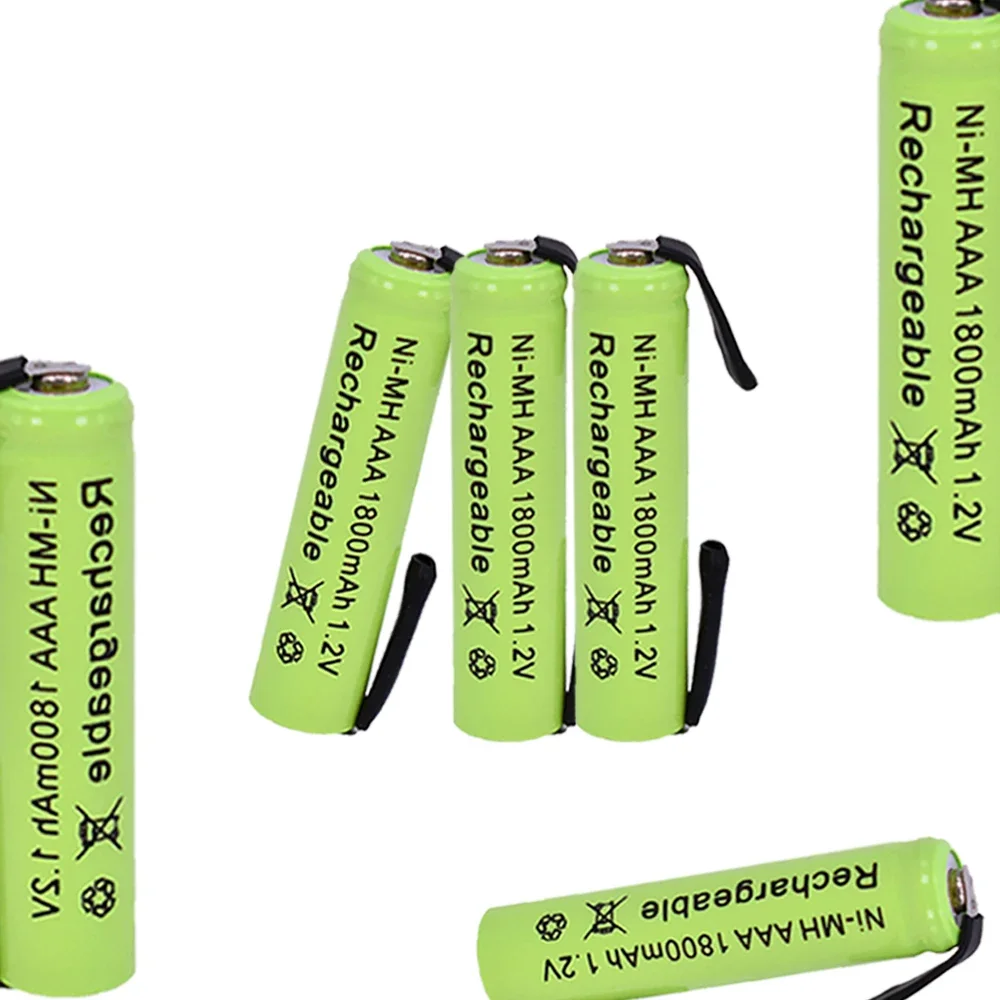 

1800mAh AAA 1.2V Quality Ni-MH Rechargeable Battery Rechargeable Battery 3A Baterias