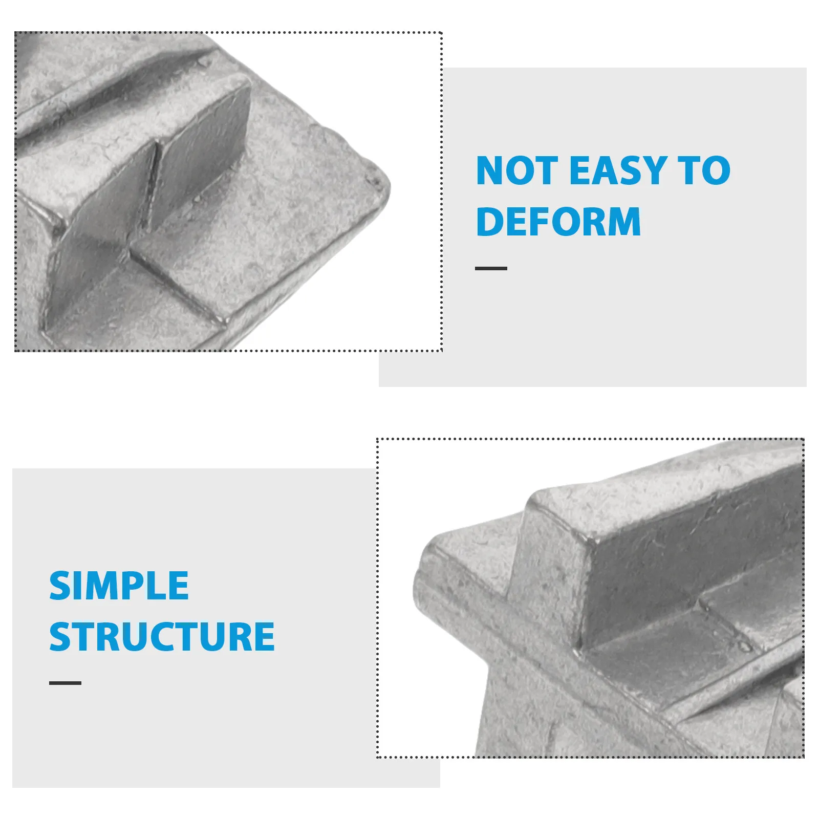

Набор из 5 алюминиевых клиньев для топора: усиление рукоятки молотка, прочный конический клин для колки дров, сменный инструмент для уличного топора