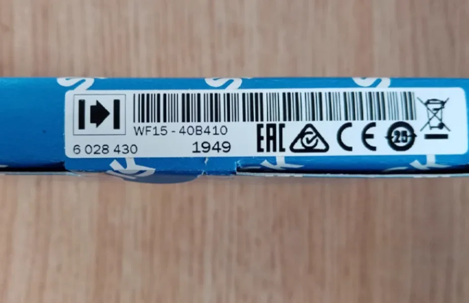 

Новый оригинальный датчик слота SICK WF15-40B410 NO. 6028430 Оптический переключатель