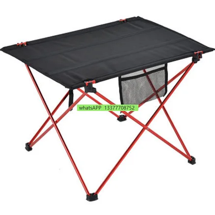 

Outdoor Ultra-Light Aluminum Alloy Portable Folding Table Picnic Tea Camping Dinner Barbecue Square