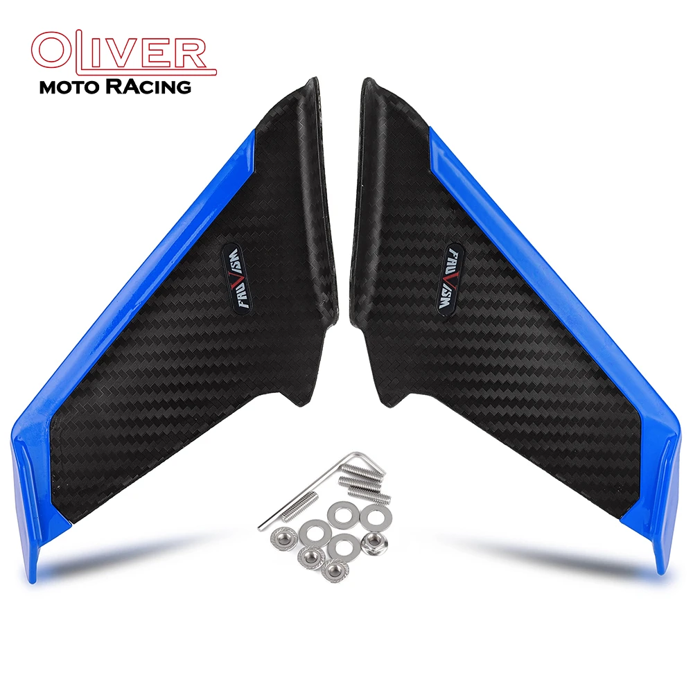 Front Fairing Aerodynamic Winglets Dynamic Wing Kit For Suzuki GSXR GSX R 600 750 1000 GSX250R GSXS1000F CFMOTO CF 250SR 250NK