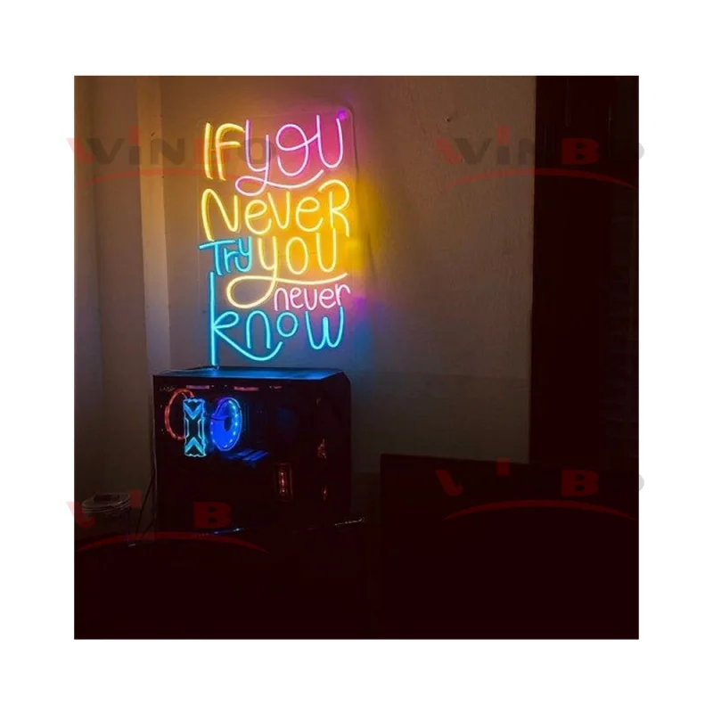 (customized)Winbo Small led numbers neon marquee sign letters table happy birthday wedding party even decor custom neon light si