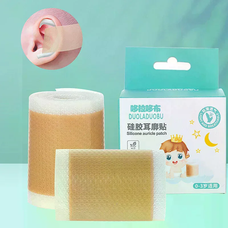 1.5m/Roll Baby Ear Corrector Infant Protruding Ears Correction Silicone Kids Ear Aesthetic Correctors Patch Sticker Ear Care