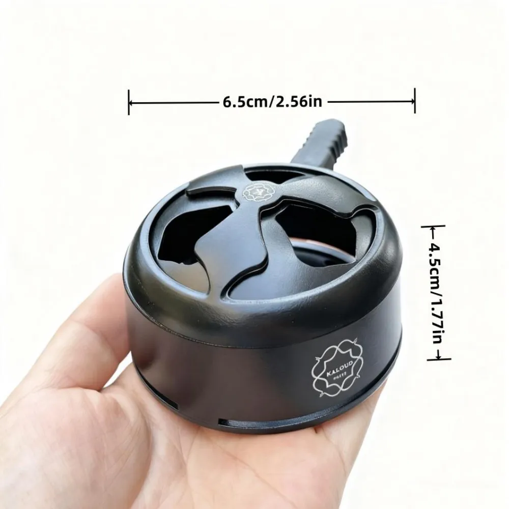 Black Shisha Hookah Tobacco Holder Heat Magement System Keeper Chicha Narguile Accessories