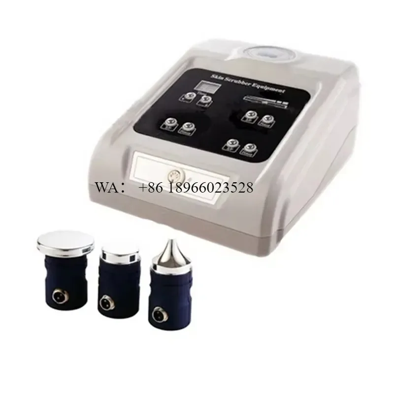 WMWMNU 3 in 1 Ultrasonic Facial Massager with 3 Probes for Face Lifting Beauty Device