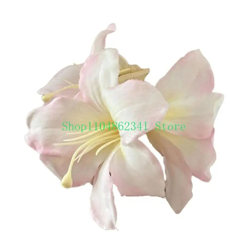 

652F Lightweight Flower Hair Clip Offering Durability And Secure Grip for Women Girls
