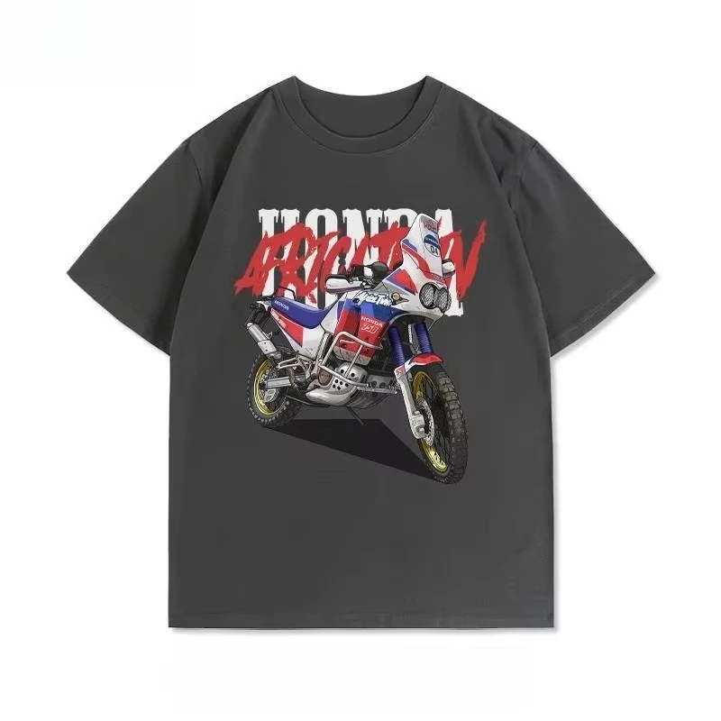 

Honda 2026 New Hot Men's and Women's T-shirt Non-double Motorcycle XADV Modified Africa Twin Summer Knight Riding Top