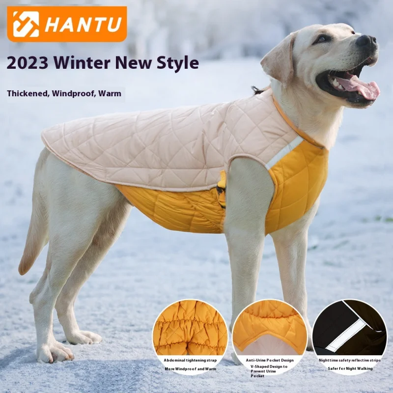 

French Bulldog Winter Coat - Thermal Armor Jacket with 3M Reflective, Thickened Windproof Apparel for Bulldogs