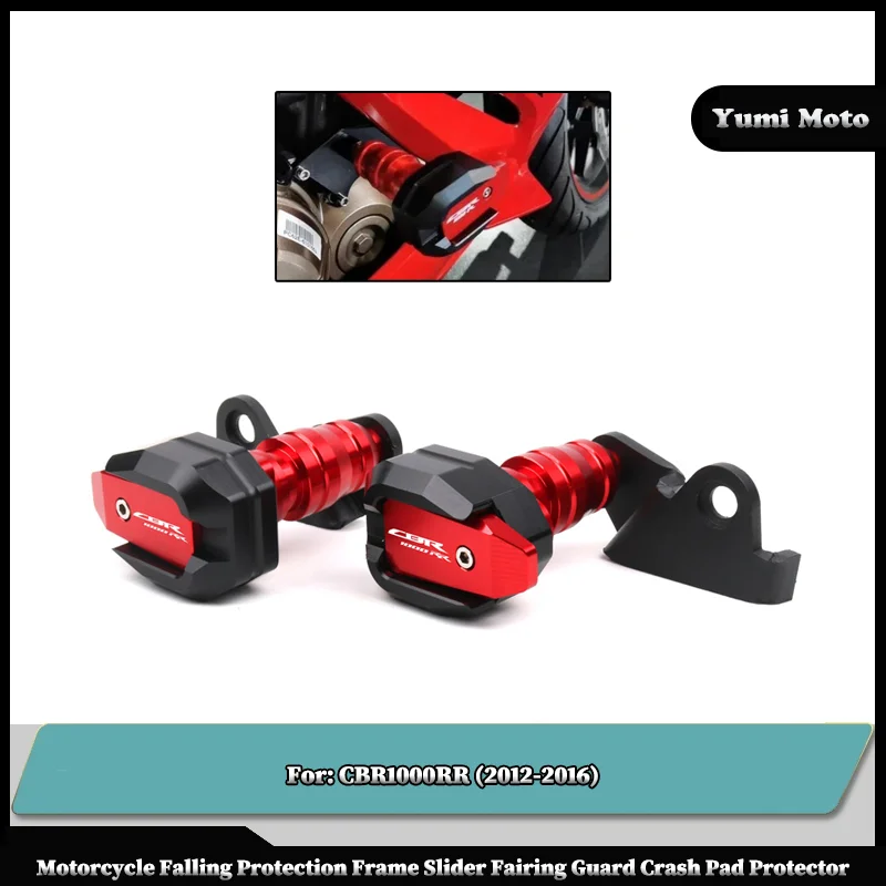 

Falling Protection Frame Slider Fairing Guard Anti Crash Pad Protector For HONDA CBR1000RR 2012 2013 2014 2015 2016 CBR 1000 RR