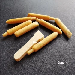 Ronde penpunten voor acrylverf markeerstift, vervangende penpunten, schuine vierkante en ronde penpunten, reparatiemarkeerstift, 50 stuks