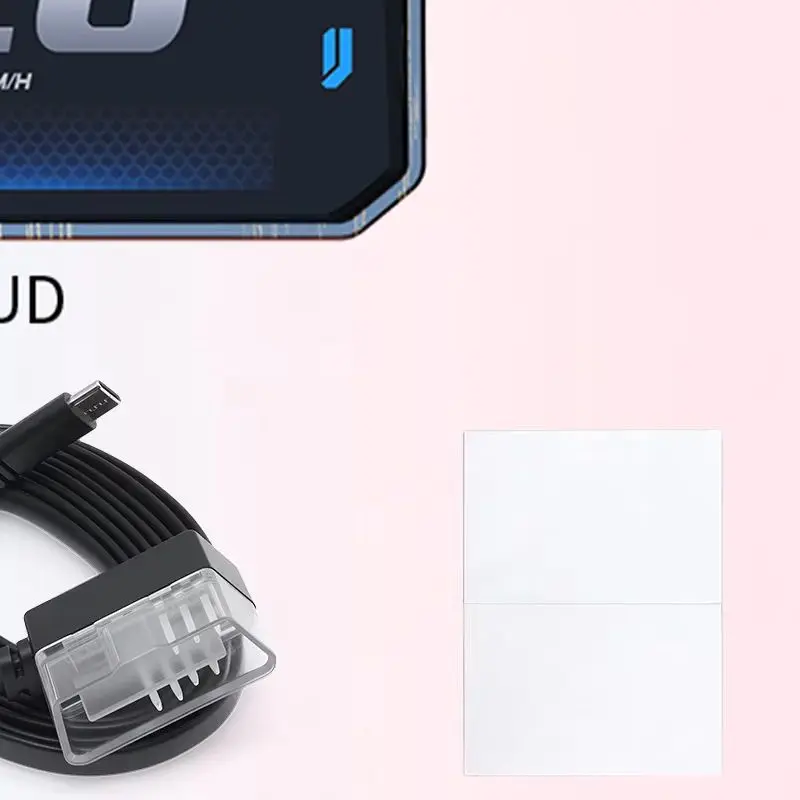 New P30 LCD Gauge OBD Head Up Display Water Temperature Voltage on-board Computer with Fatigue Driving Reminder Overspeed Alarm