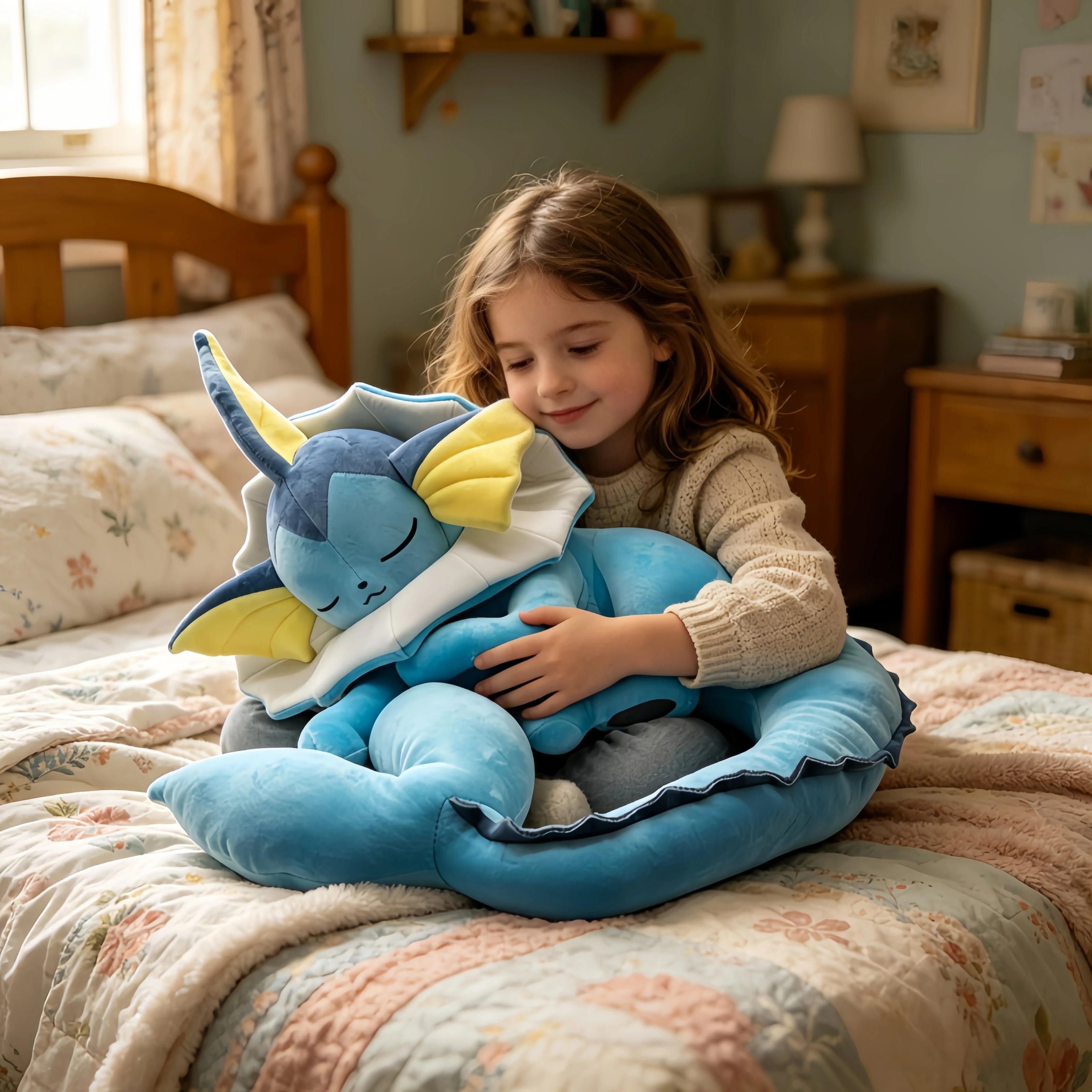 pokemon-plush-eevee-evoli-sleep-plush-vaporeon-pikachu-peluche-flareon-umbreon-sprigatito-piplup-stuffed-toys-cartoon-soft-doll