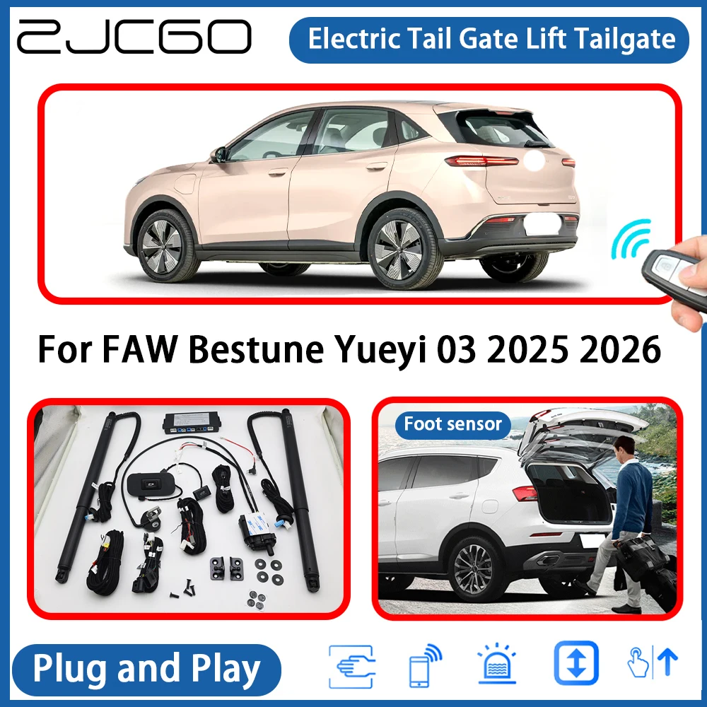 

for FAW Bestune Yueyi 03 2025 2026 Automatic Powered Tailgate Power Liftgate Electric Tail Gate Lift Assisting System