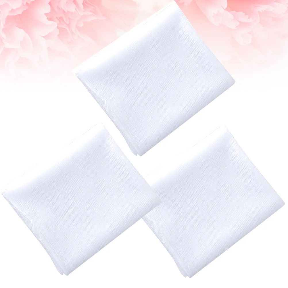 

3 шт., оконная сетка от комаров, сетчатая занавеска, самоклеящаяся 1,3x1,5 м, легко подходит для защиты от насекомых, насекомых, гриля, крышка экрана, белая