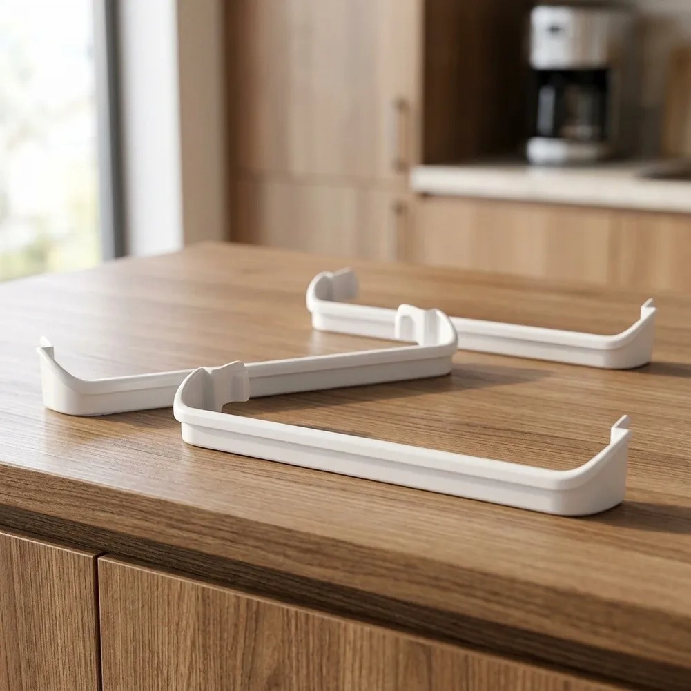 Replacement Refrigerator Door Shelf Bars 240534901 240534701 For Frigidaire=Kenmore Westinghouse= Plastic Crossbar= Support