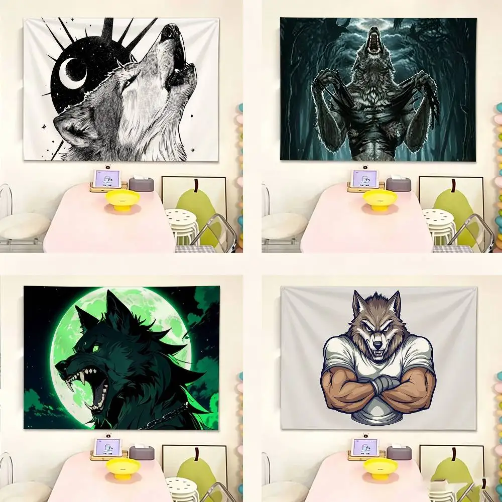 Alpha Sigma Wolf Cool   Flags Suitable For Party Club Outdoor Interior Wall Decoration Banner Fans Gift