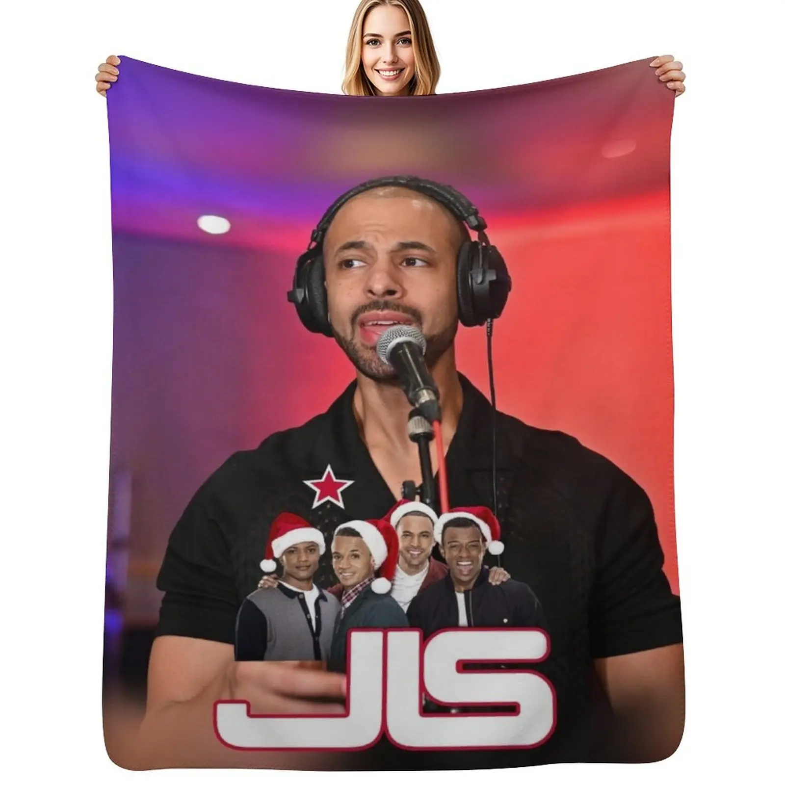 

Jls Throw Blanket halloween Luxury Designer Flannel Fabric Weighted Blankets