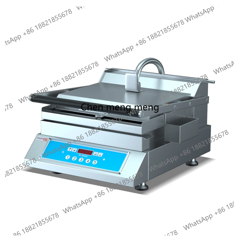 

Commercial quick frying steak machine double-sided plate grill iron plate grill automatic frying steak machine