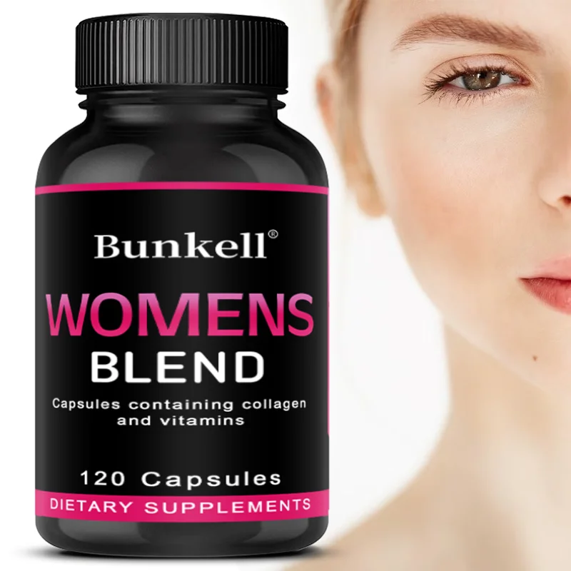 

Hydrolyzed Collagen Capsules with Vitamins, Type I II III V X Collagen, Support Skin Whitening, Hair Nail Joint Bone Wellness