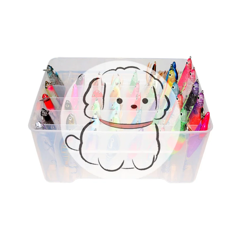 Wooden Shrimp Box 40 Boxes Can Be Put Lua Box Bait Box Bait Box Fishing Accessories Box Bait Box