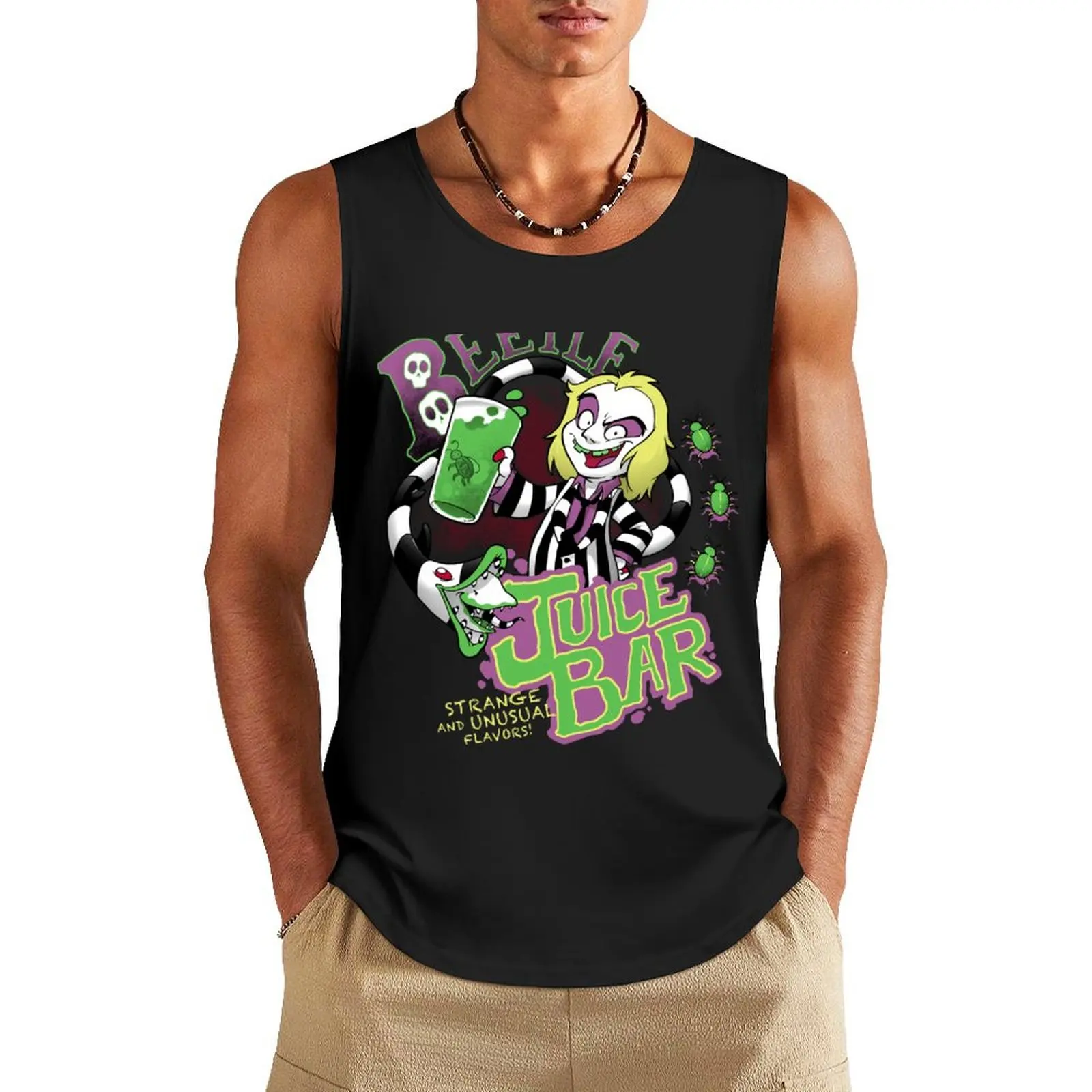 

Juice! Tank Top Man clothes for gym gym t shirt men