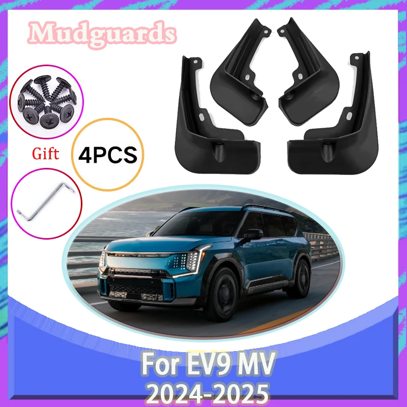 

Car Mudguards For Kia EV9 Mud Guard MV 2024 2025 Mudflaps Rear Fender Wheel Guard Splash Guards Tuning Protect Car Accessories