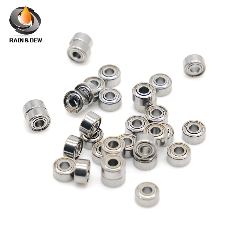 

MR63ZZ ABEC-7 Bearing 3X6X2.5 mm 10PCS Mniature Deep Groove Ball Bearing MR63Z MR63 ZZ L630ZZ