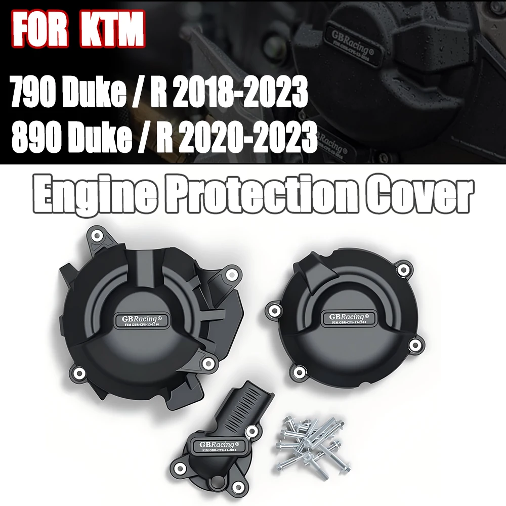 Motorcycle Engine Cover Protection for KTM 790 Duke R 2018-2023 / 890 Duke R 2020 2021 2022 2023