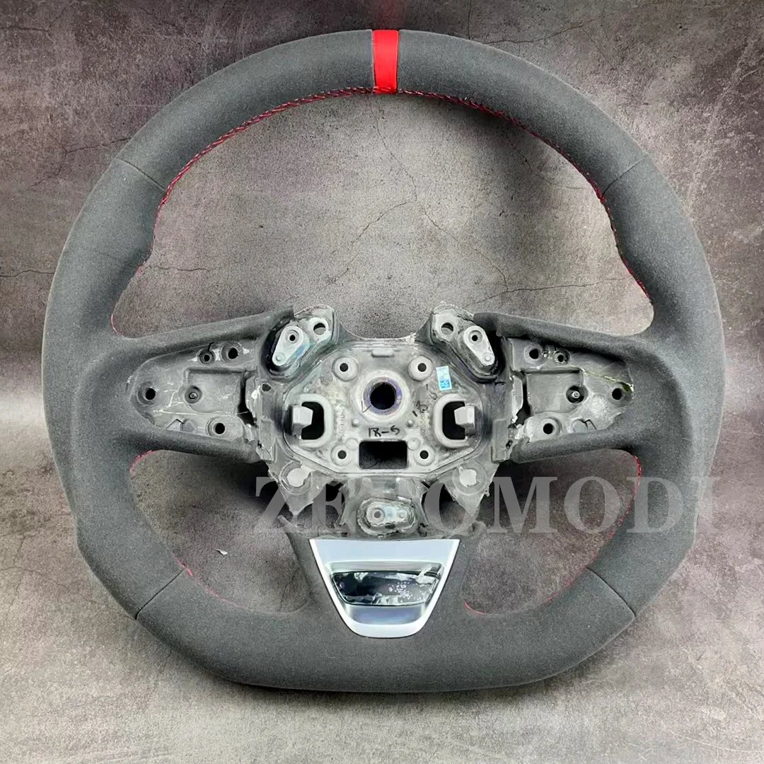 For RENAULT Megane 4 IV GT RS Thropy Bose Flat bottom Steering Wheel include Volante