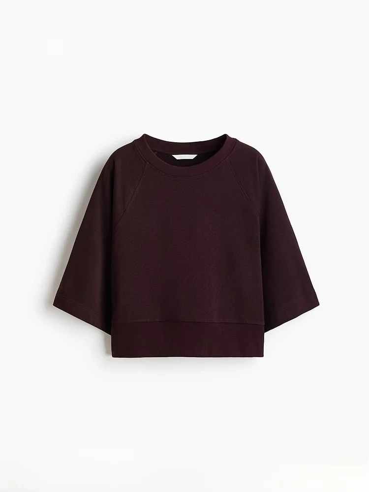 

Женская модная простая толстовка H&M с капюшоном, вельветовая, весенняя новинка, хлопок 60%, полиэстер 40%, материал: хлопок, с капюшоном...