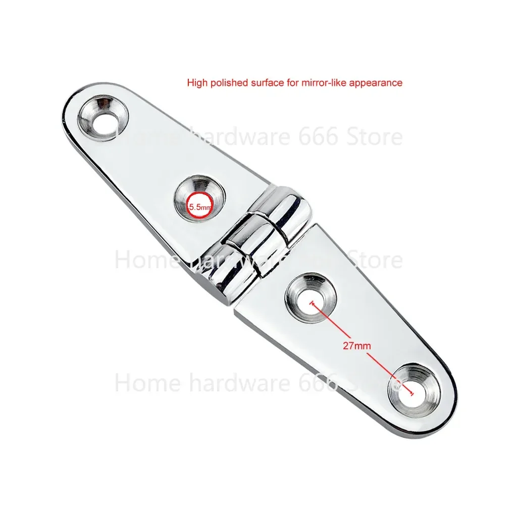 SS 316 Marine Grade Door Hinge, Deck Hinge, Cupboard Cabinet Drawer, Door Strap, Furniture Hardware, 26*102mm, 26*102mm