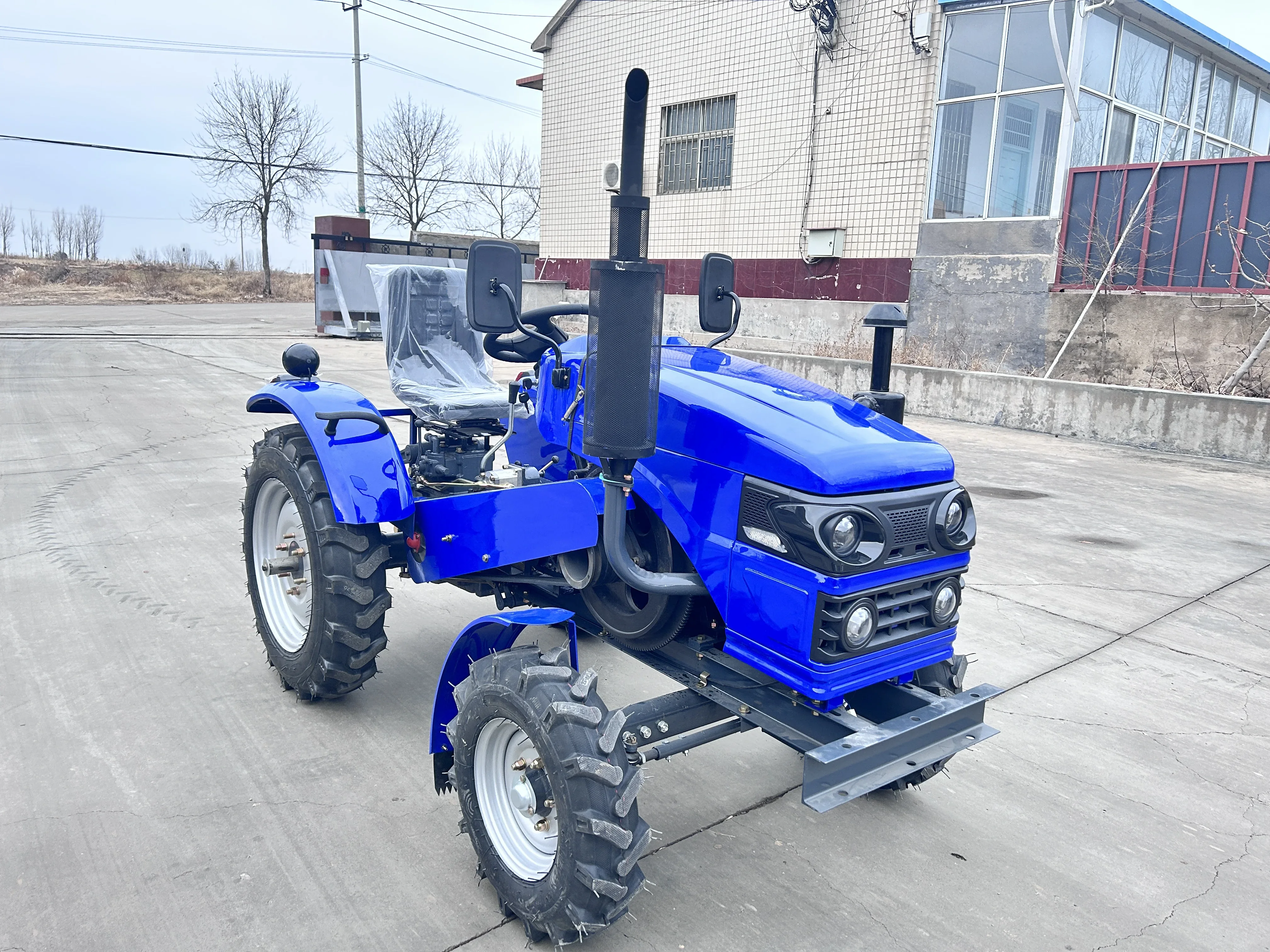 20hp 22hp BLUE TRACTOR r four wheel Tractors For Agriculture