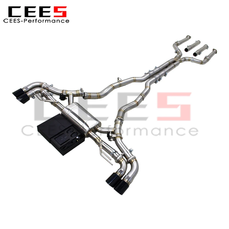 

cees for BMW X5 M50i 4.4TT 2019-2024 Tuning Catback Exhaust Pipe Stainless Steel Exhaust Escape Muffler Valve Control System