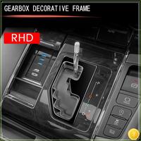 For Toyota Alphard/Vellfire 30 Series 2015-2023 Center Console Gear Shift Panel Cover Car Spare Parts Gloss Black RHD