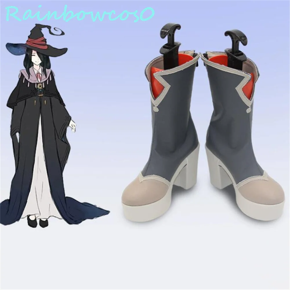 Fran wanding Witch: The Journey of Elaina Cosplay Shoes Boots Game Anime Halloween Christmas RainbowCos0 W3492