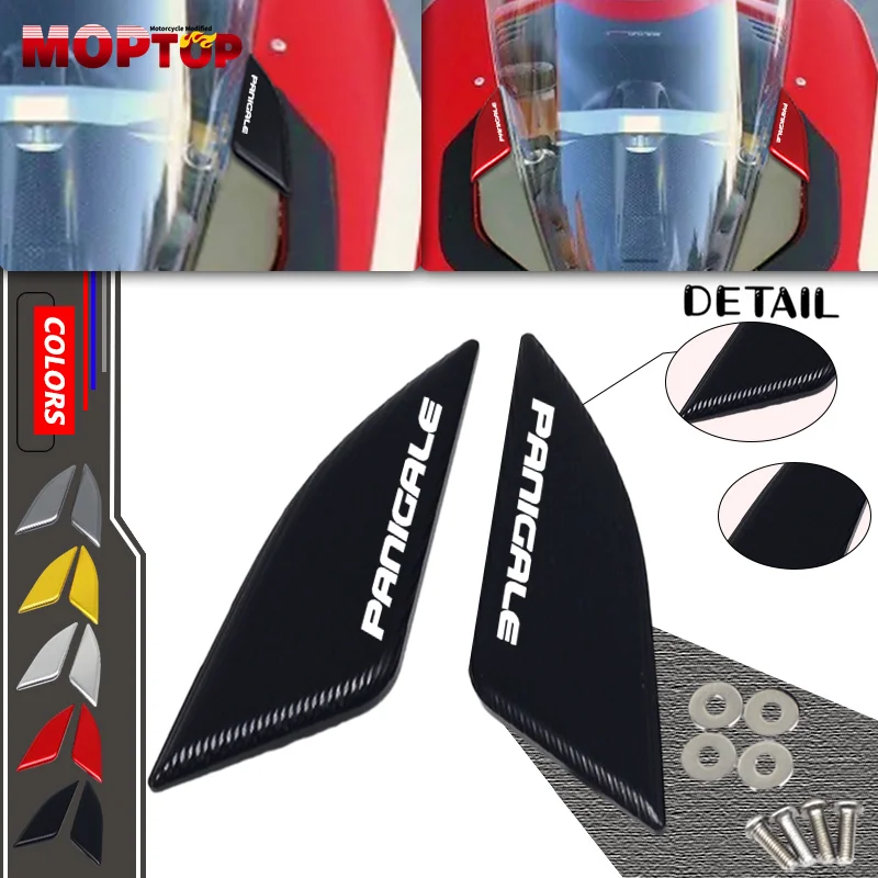 For PANIGALE V4 V4S V4R V2 V2S Panigale Motorcycle Mirror Hole Cover Windshield Driven Mirrors Bracket Hole Cap Decorative Cap