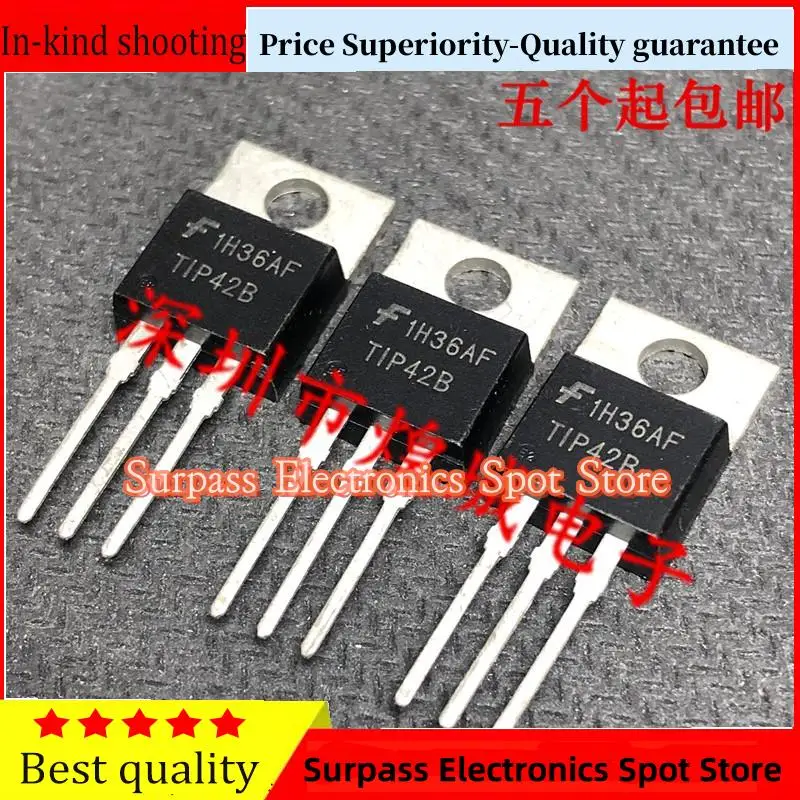 10PCS-100PCS  TIP42B  TO-220 80V 6A     Price Superiority-Quality guarantee