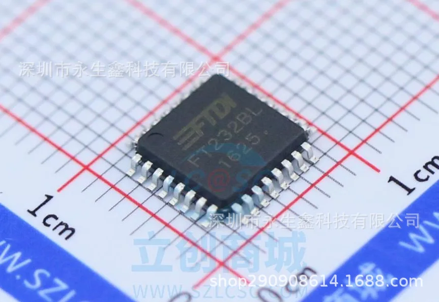 

FT232BL-REEL QFP32 FT232BL FT232B FT232 10PCS