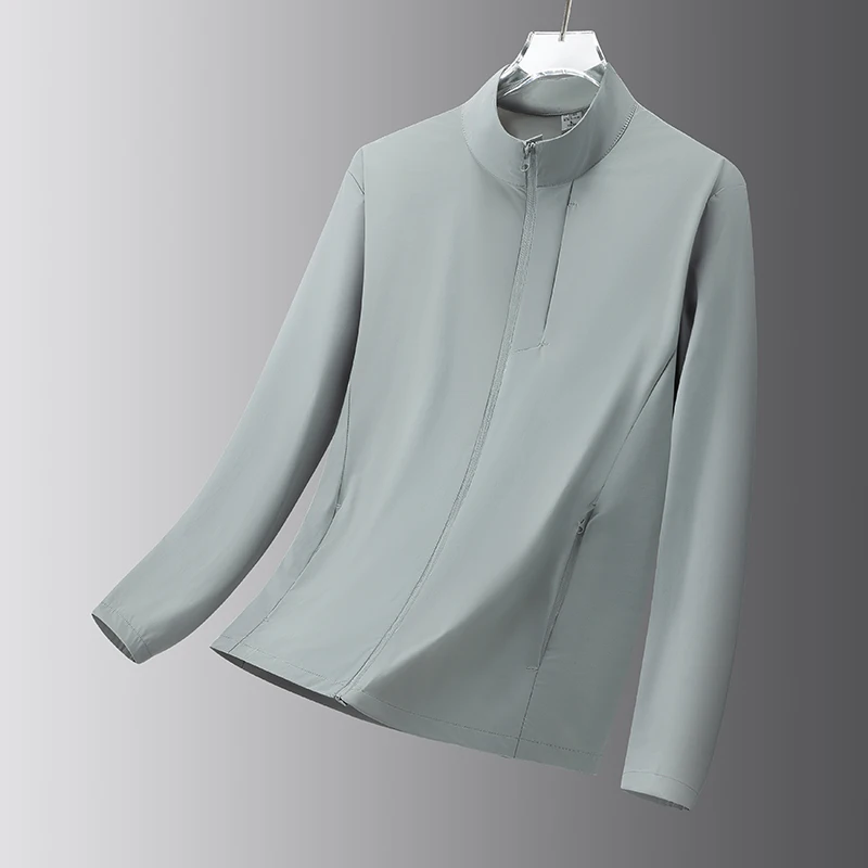 Plus Size L-6XL Men Women Outdoor UV Protection Skin Jacket Summer Lightweight Sunscreen Windbreaker