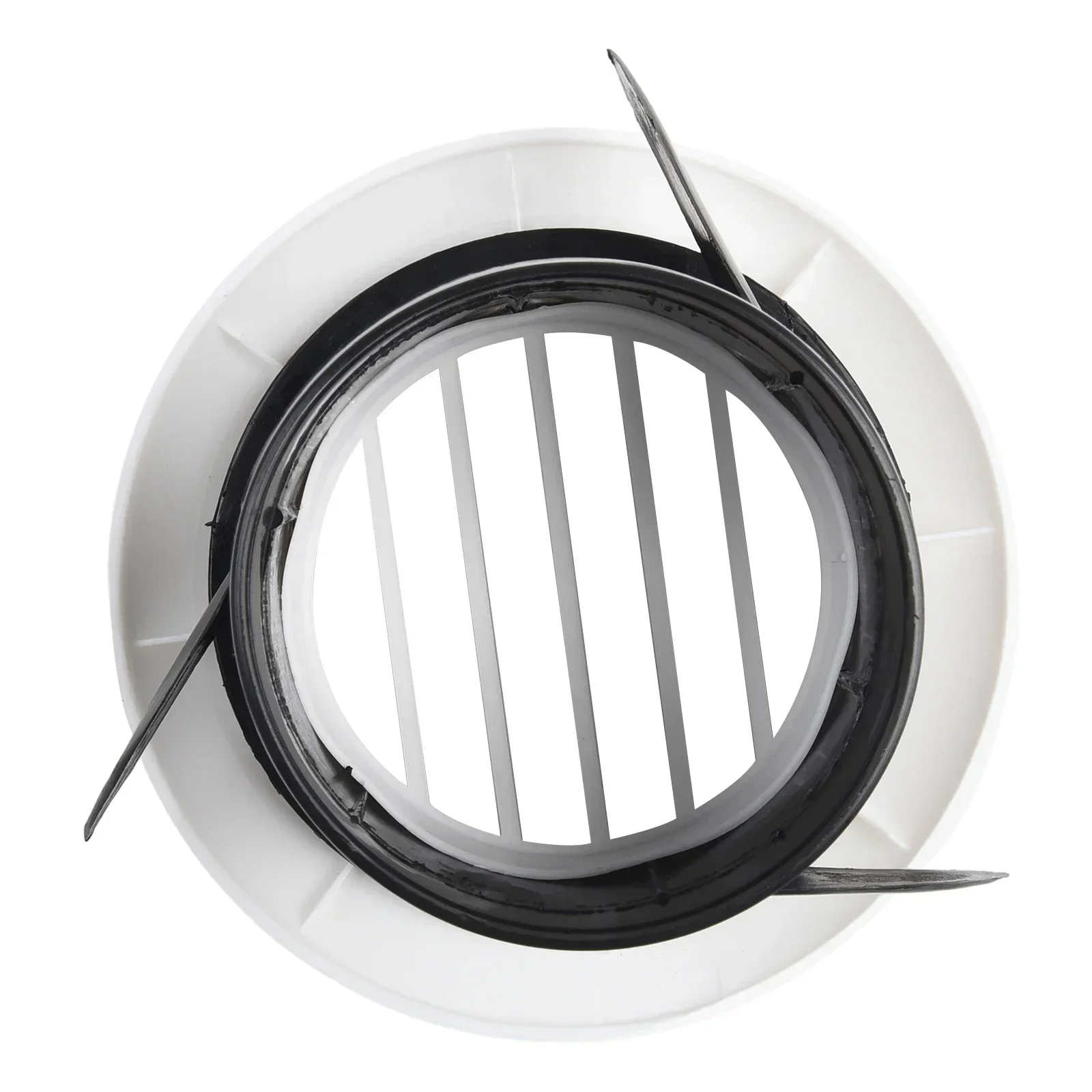 

Круглый вентиляционный отверстие ABS Белый+черный 75/100/125/150/200 мм Потолочный монтаж Компактная кухонная офисная вентиляция