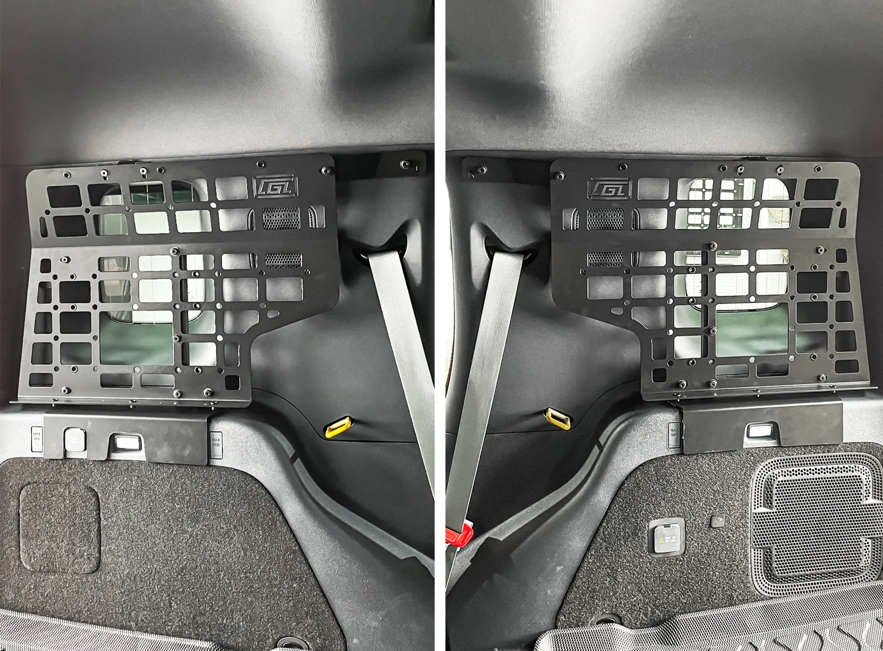 

Для BYD FangChengBao Leopard 5 2024 2025: Модульная система хранения с панелями MOLLE, полка в багажник, органайзер для багажа, органайзер для багажника