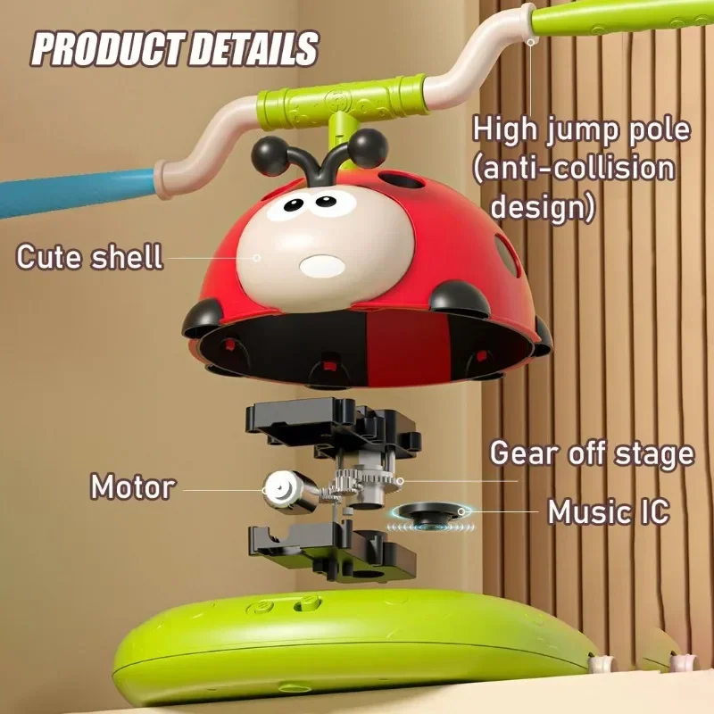 3-in-1 Kid Springtouw Machine Beentje Spel Verstelbare Sport Machine Multifunctionele Training Speelgoed Indoor Outdoor Sportuitrusting