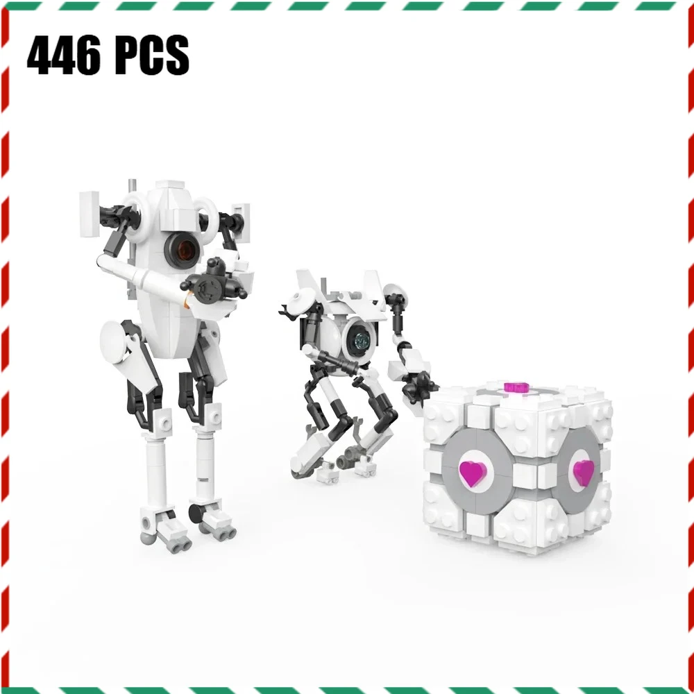 MOC Lab Robots P-body Building Blocks - DIY Atlasse Construction Toys Assembly Bricks Scientific Experiment Collection Gift